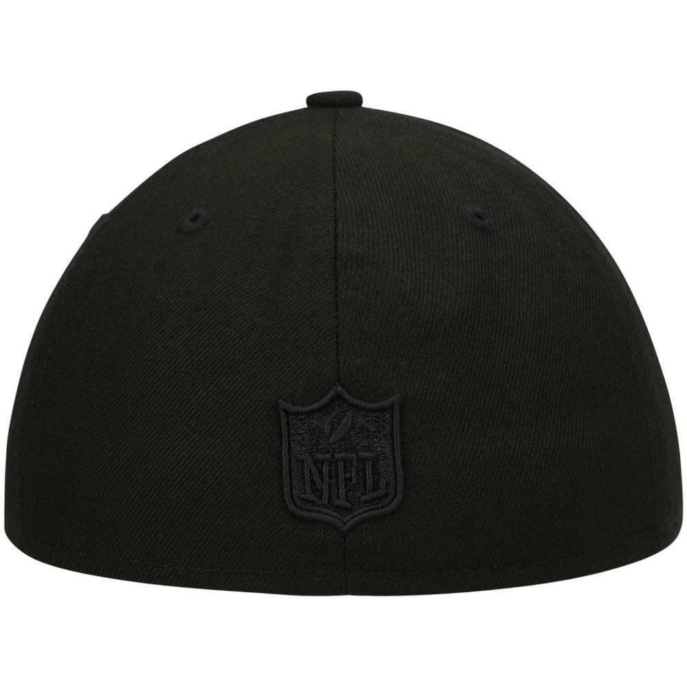 Alternate Logo Black on Black Low Profile 59FIFTY II Fitted Hat - Tennessee Titans Hats