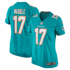 Jaylen Waddle  Women's Game Player Jersey - Miami Dolphins Jerseys