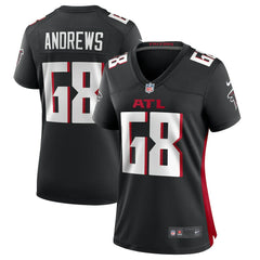 Josh Andrews  Women's Game Player Jersey - Atlanta Falcons Jerseys