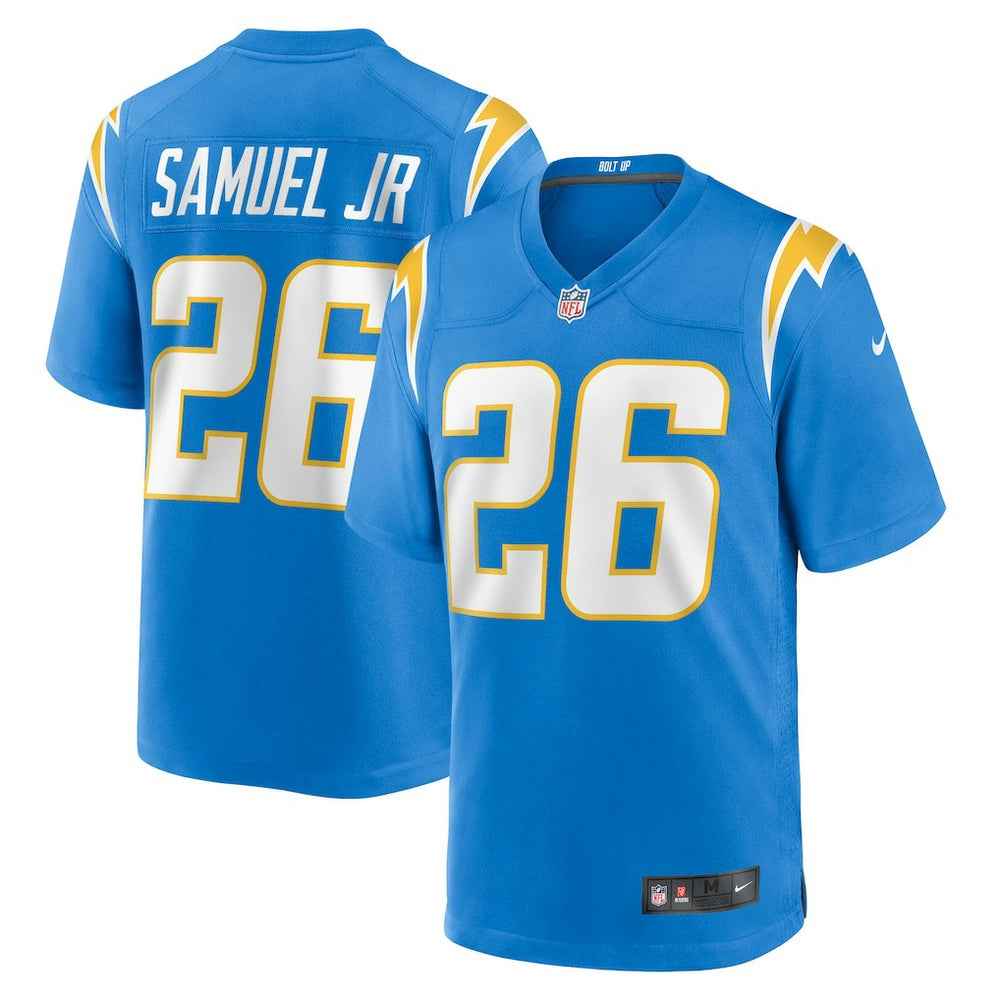 Asante Samuel Jr.  Game Player Jersey - Los Angeles Chargers Jerseys