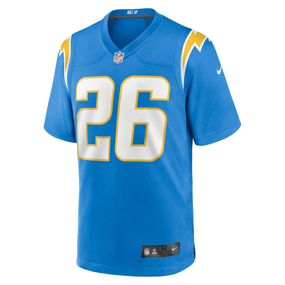 Asante Samuel Jr.  Game Player Jersey - Los Angeles Chargers Jerseys
