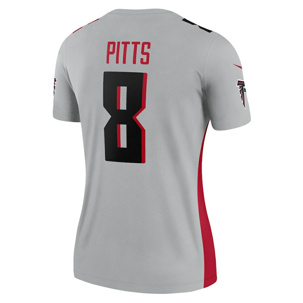 Kyle Pitts Sr.  Women's Inverted Legend Player Performance Top - Atlanta Falcons Tops