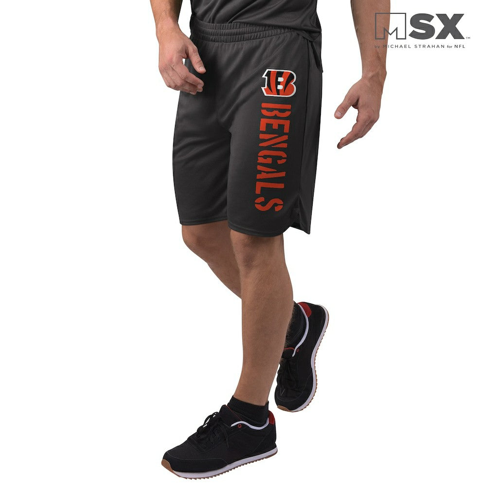 MSX by Michael Strahan Training Shorts - Cincinnati Bengals Shorts