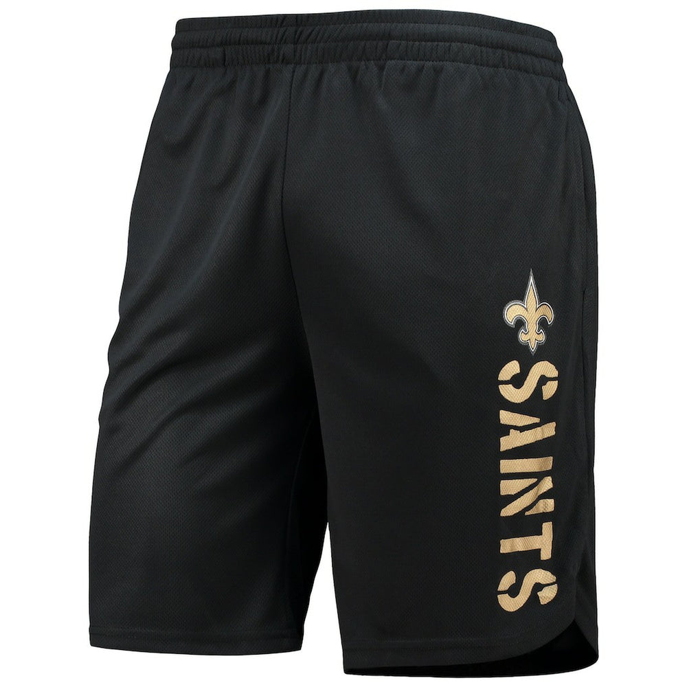 MSX by Michael Strahan Training Shorts - New Orleans Saints Shorts