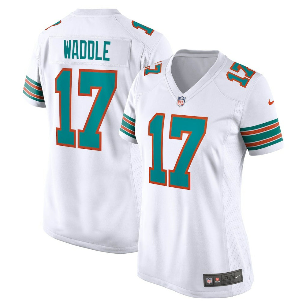 Jaylen Waddle  Women's Game Jersey - Miami Dolphins Jerseys