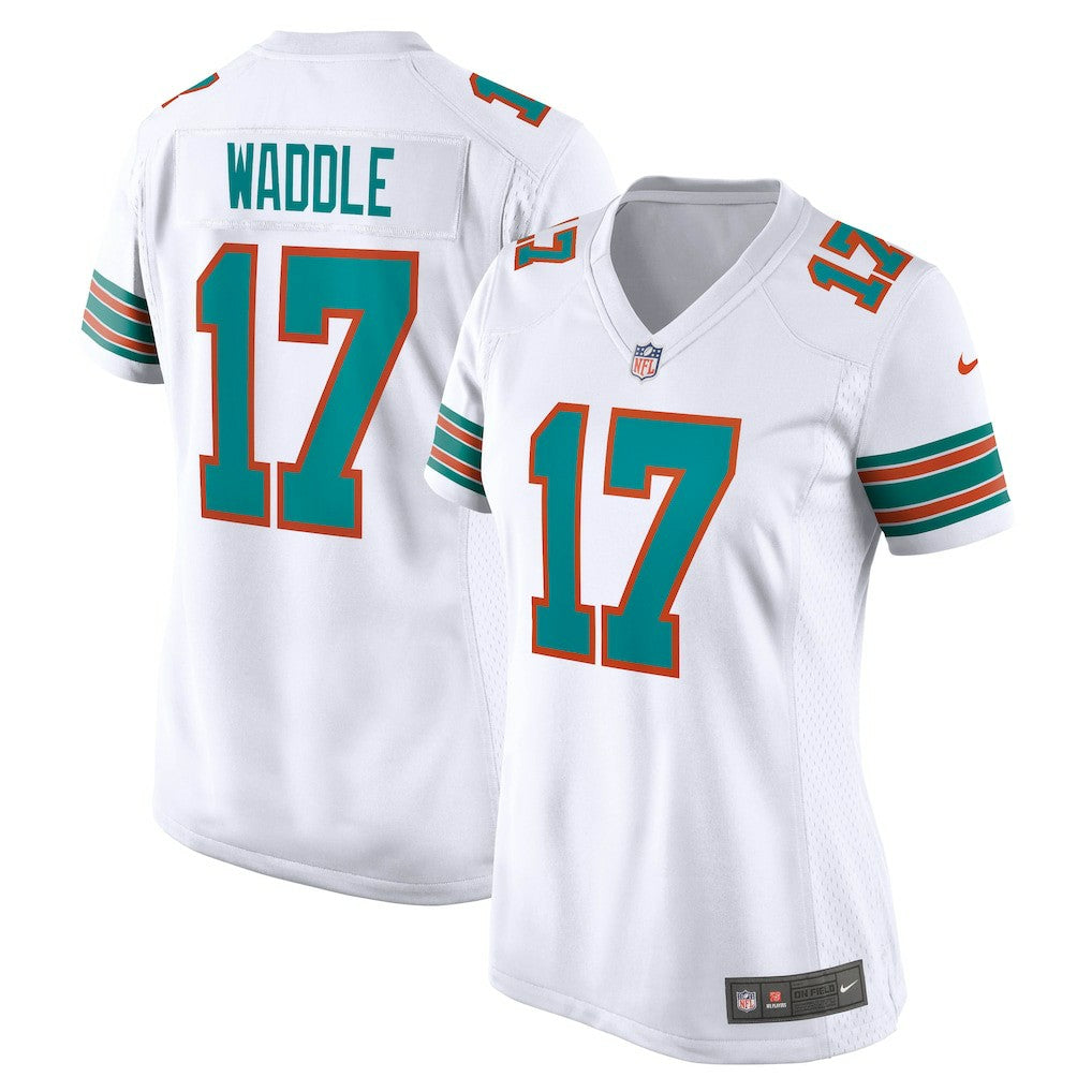 Jaylen Waddle  Women's Game Jersey - Miami Dolphins Jerseys