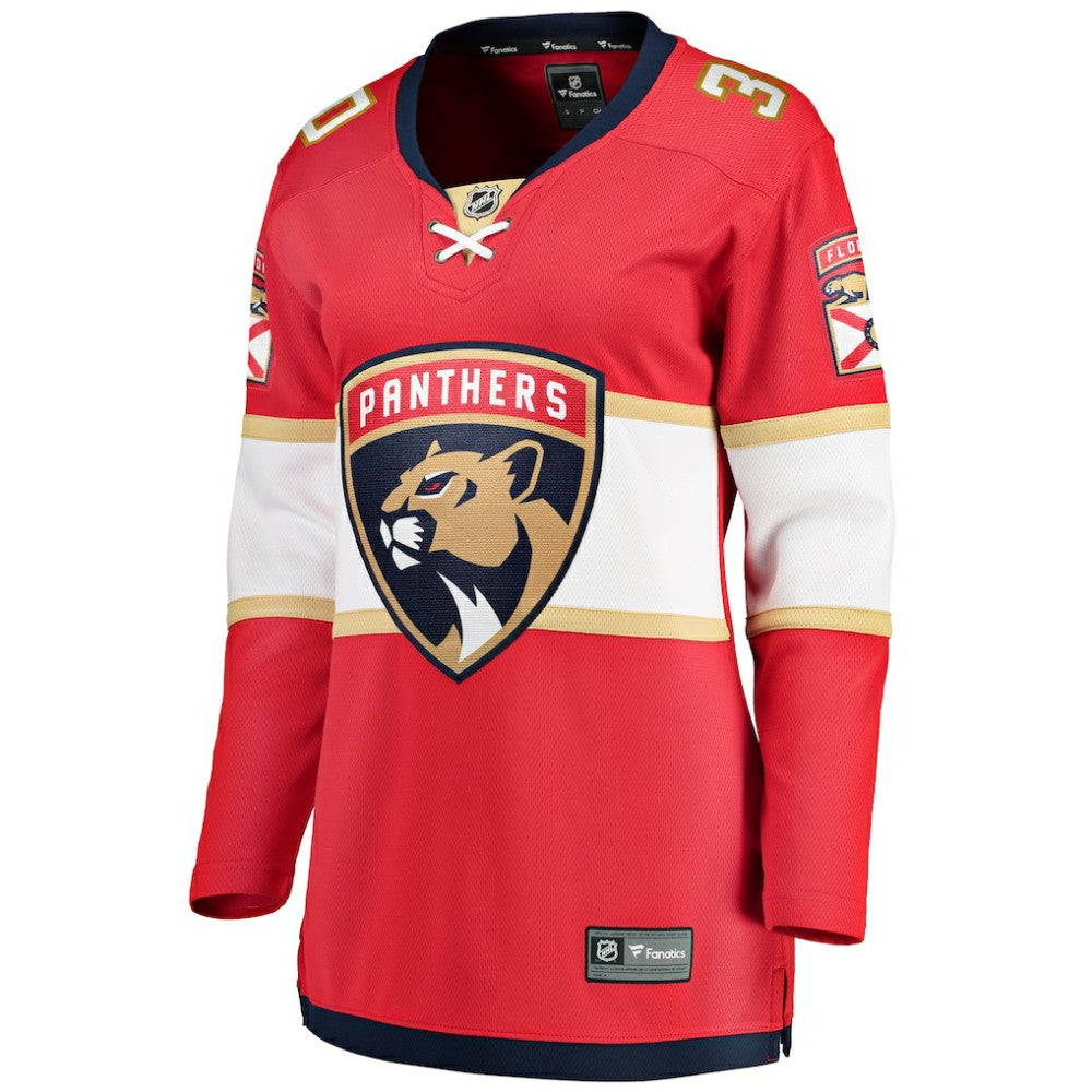 NHL Spencer Knight Florida Panthers Fanatics Women's Home Breakaway Jersey