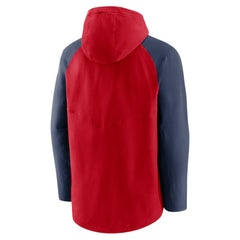 Red/Navy Boston Red Sox Nike Authentic Collection Performance Raglan Full-Zip Hoodie