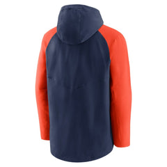Navy/Orange Houston Astros Nike Authentic Collection Performance Raglan Full-Zip Hoodie