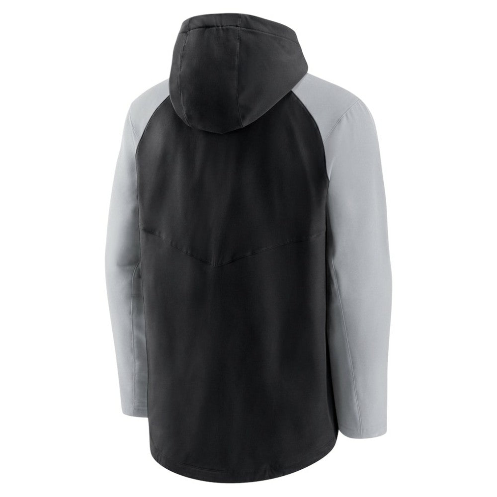 Black/Gray Chicago White Sox Nike Authentic Collection Performance Raglan Full-Zip Hoodie