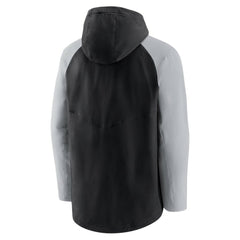 Black/Gray Chicago White Sox Nike Authentic Collection Performance Raglan Full-Zip Hoodie