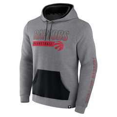 Fanatics Toronto Raptors Off The Bench Color Block Pullover Hoodie