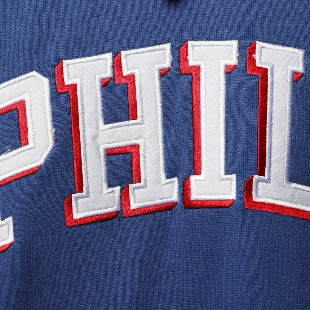 Fanatics Philadelphia 76ers Big & Tall Double Contrast Pullover Hoodie