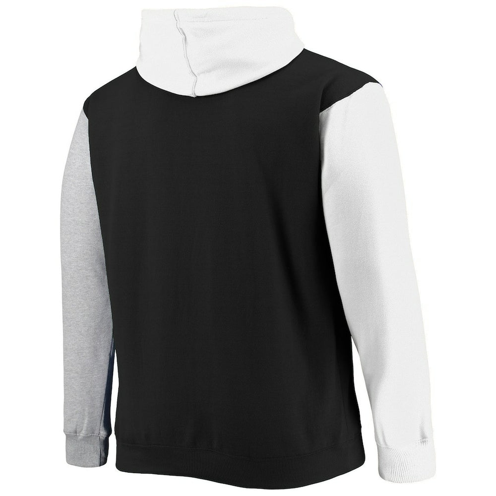Fanatics Brooklyn Nets Big & Tall Double Contrast Pullover Hoodie