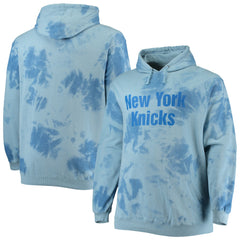 Fanatics New York Knicks Big & Tall Wordmark Cloud Dye Pullover Hoodie