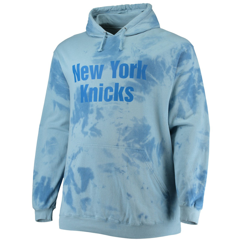 Fanatics New York Knicks Big & Tall Wordmark Cloud Dye Pullover Hoodie