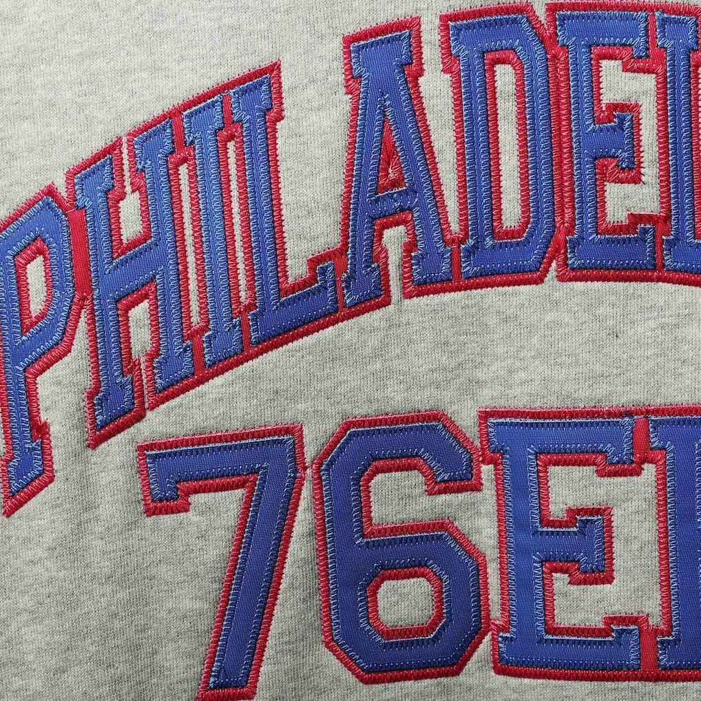 Mitchell & Ness Philadelphia 76ers Hardwood Classics Big & Tall Throwback Pullover Hoodie