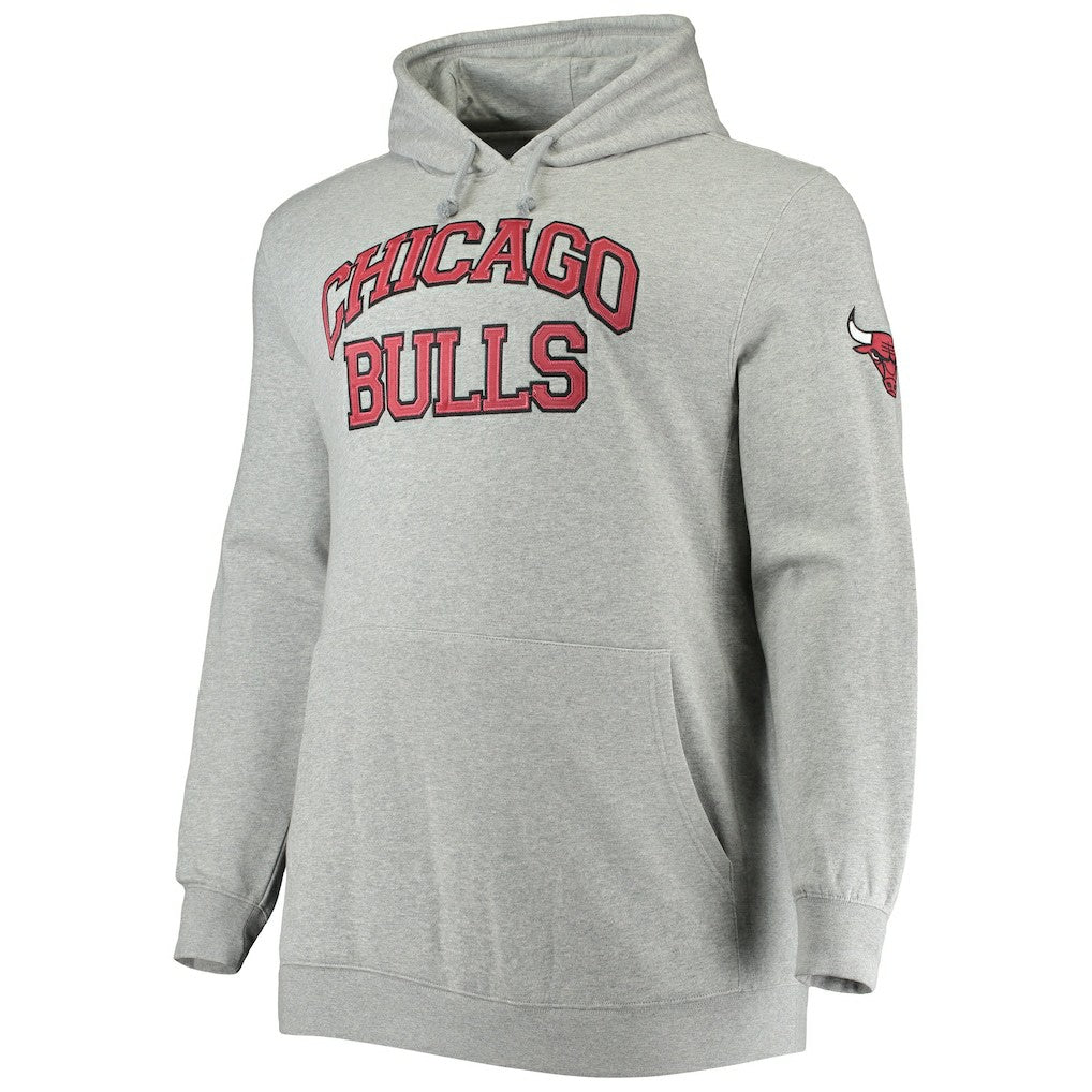 Mitchell & Ness Chicago Bulls Hardwood Classics Big & Tall Throwback Pullover Hoodie sale