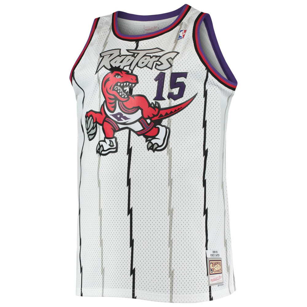 Mitchell & Ness Vince Carter Toronto Raptors 1998/99 Big & Tall Hardwood Classics Swingman Jersey
