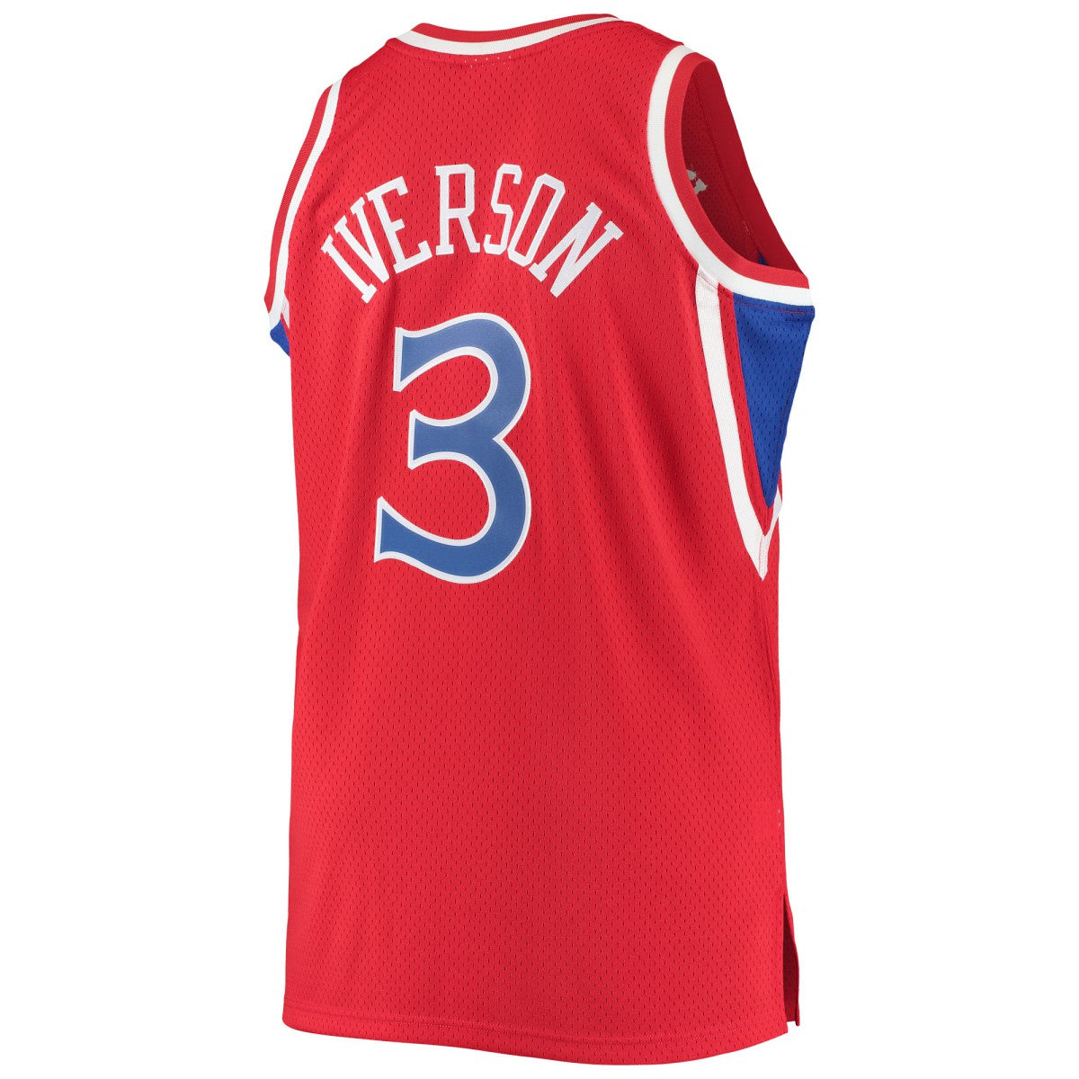 Mitchell & Ness Allen Iverson Philadelphia 76ers 1996/97 Big & Tall Hardwood Classics Swingman Jersey