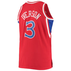 Mitchell & Ness Allen Iverson Philadelphia 76ers 1996/97 Big & Tall Hardwood Classics Swingman Jersey