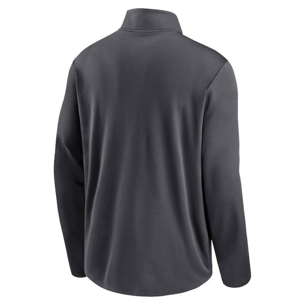 Anthracite Athletics Nike Diamond Icon Pacer Performance Quarter-Zip Windbreaker Top