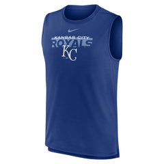 Kansas City Royals Nike Knockout Stack Exceed Performance Muscle Tank Top -Royal