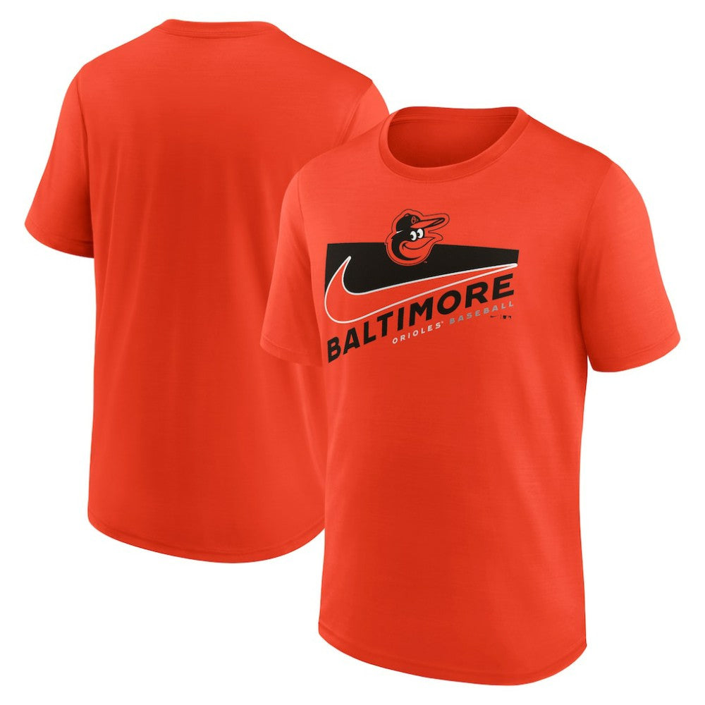 Orange Baltimore Orioles Nike Swoosh Town Performance T-Shirt