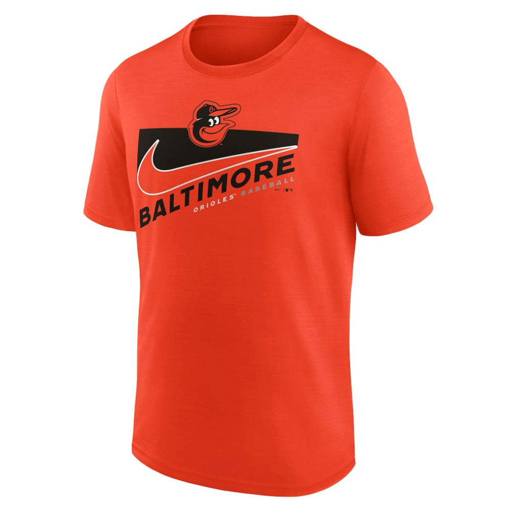 Orange Baltimore Orioles Nike Swoosh Town Performance T-Shirt