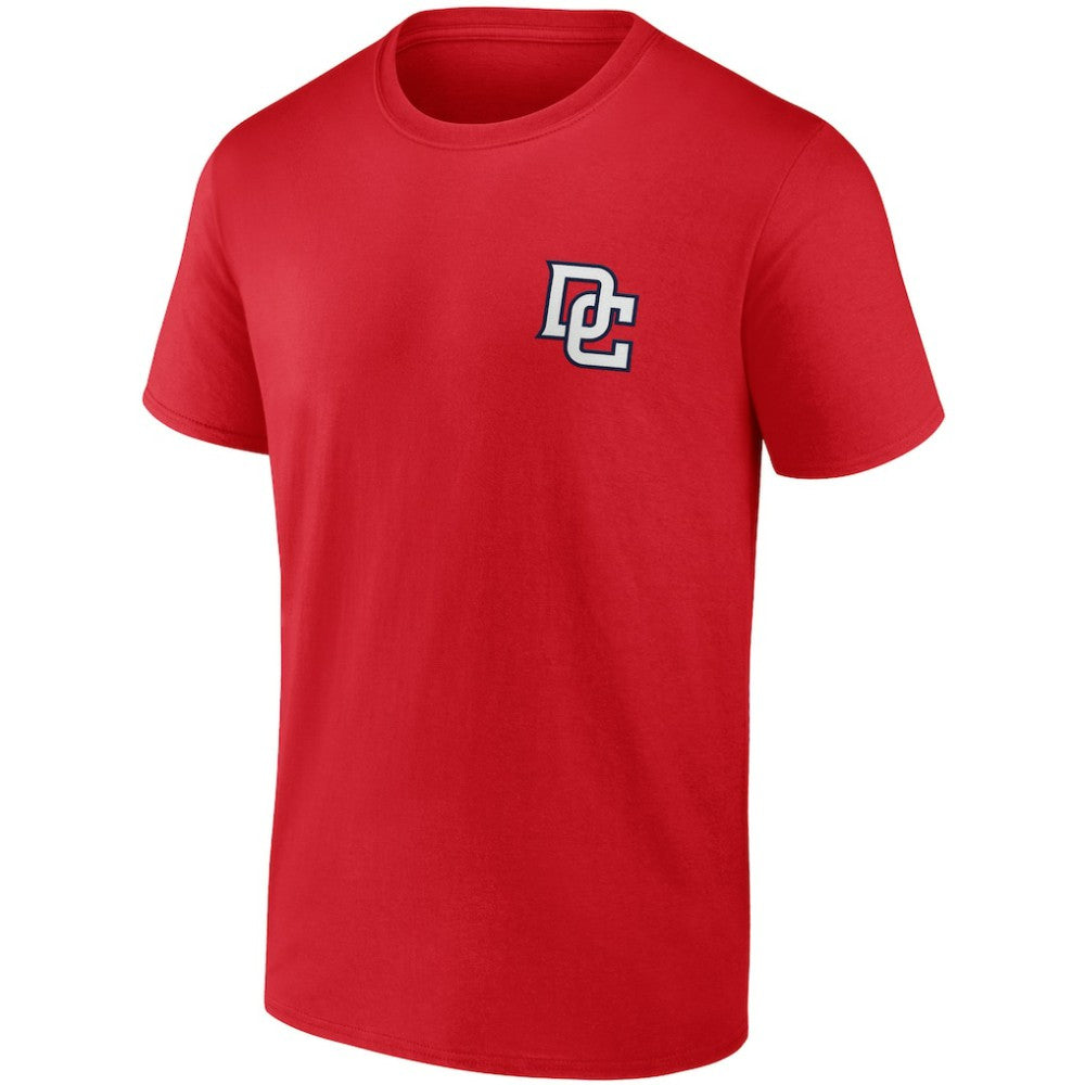 Red Washington Nationals Fanatics Iconic Bring It T-Shirt
