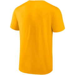 Gold Milwaukee Brewers Fanatics Iconic Glory Bound T-Shirt