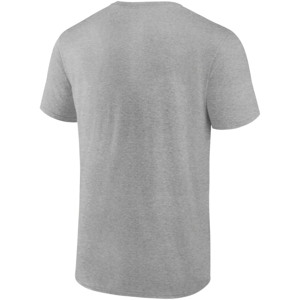Heathered Gray Seattle Mariners Fanatics Iconic Go for Two T-Shirt