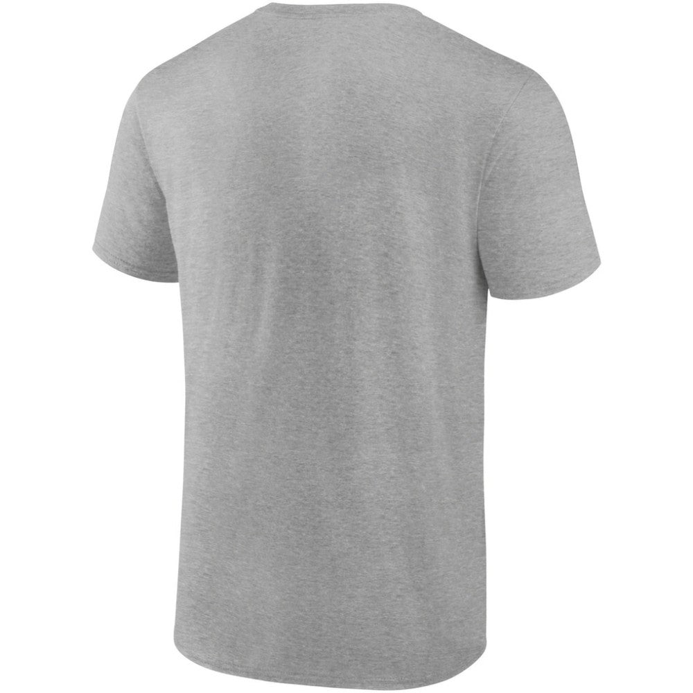 Heathered Gray Miami Marlins Fanatics Iconic Go for Two T-Shirt