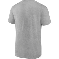 Heathered Gray Miami Marlins Fanatics Iconic Go for Two T-Shirt