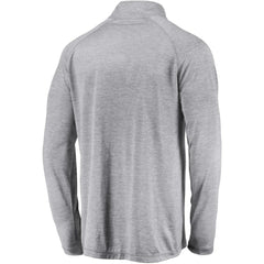 Gray San Diego Padres Fanatics Primary Logo Quarter-Zip Raglan Jacket