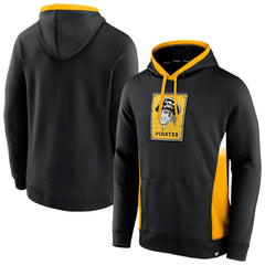 Black Pittsburgh Pirates Fanatics True Classics Fanarama Pullover Hoodie