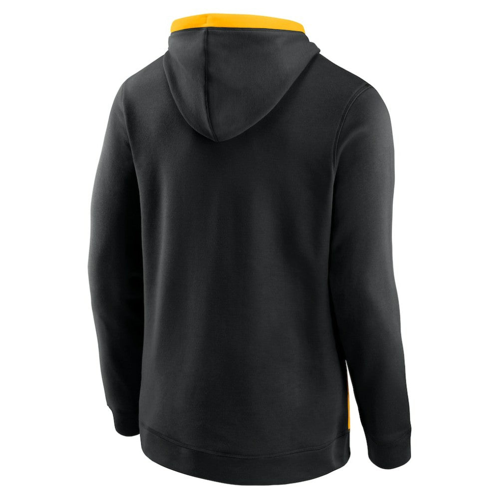 Black Pittsburgh Pirates Fanatics True Classics Fanarama Pullover Hoodie