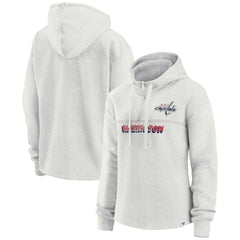NHL Washington Capitals Fanatics Women's True Classics Legacy Quarter-Zip Hoodie