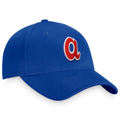 Royal Atlanta Braves Fanatics Cooperstown Collection Core Adjustable Hat
