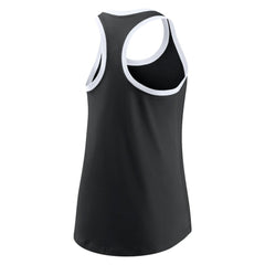 Black Chicago White Sox Nike Women's X-Ray Racerback Performance Tank Top