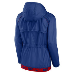 Royal/Red Chicago Cubs Nike Women's Statement Raglan Full-Zip Hoodie Jacket
