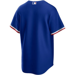 Royal Texas Rangers Nike Alternate Replica Team Logo Jersey