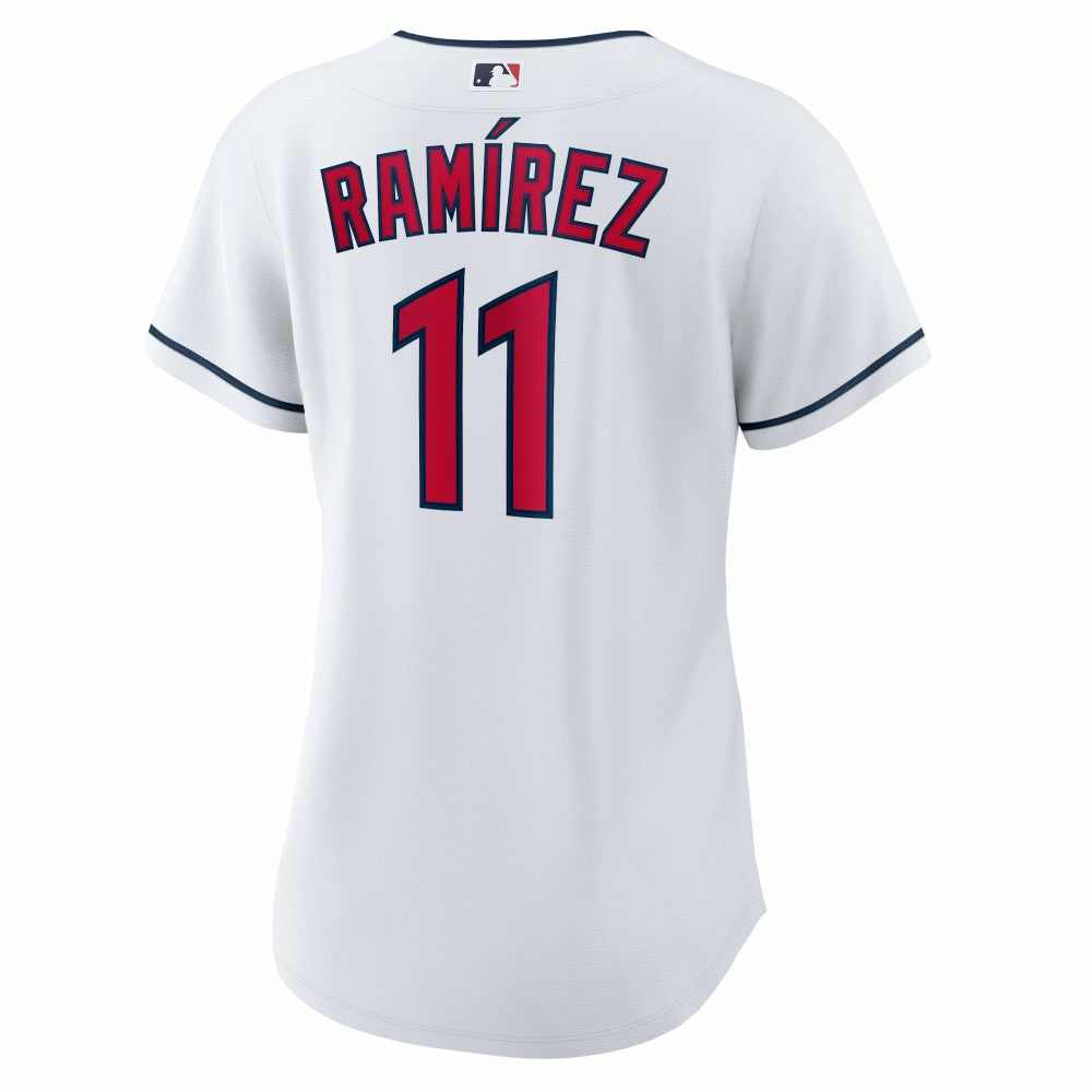 White Jose Ramirez Cleveland Guardians Nike Women's Home Replica Player Jersey