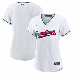White Women's Cleveland Guardians Nike Home Replica Team Jersey