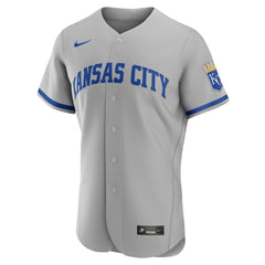 Gray Kansas City Royals Nike 2022 Road Authentic Jersey