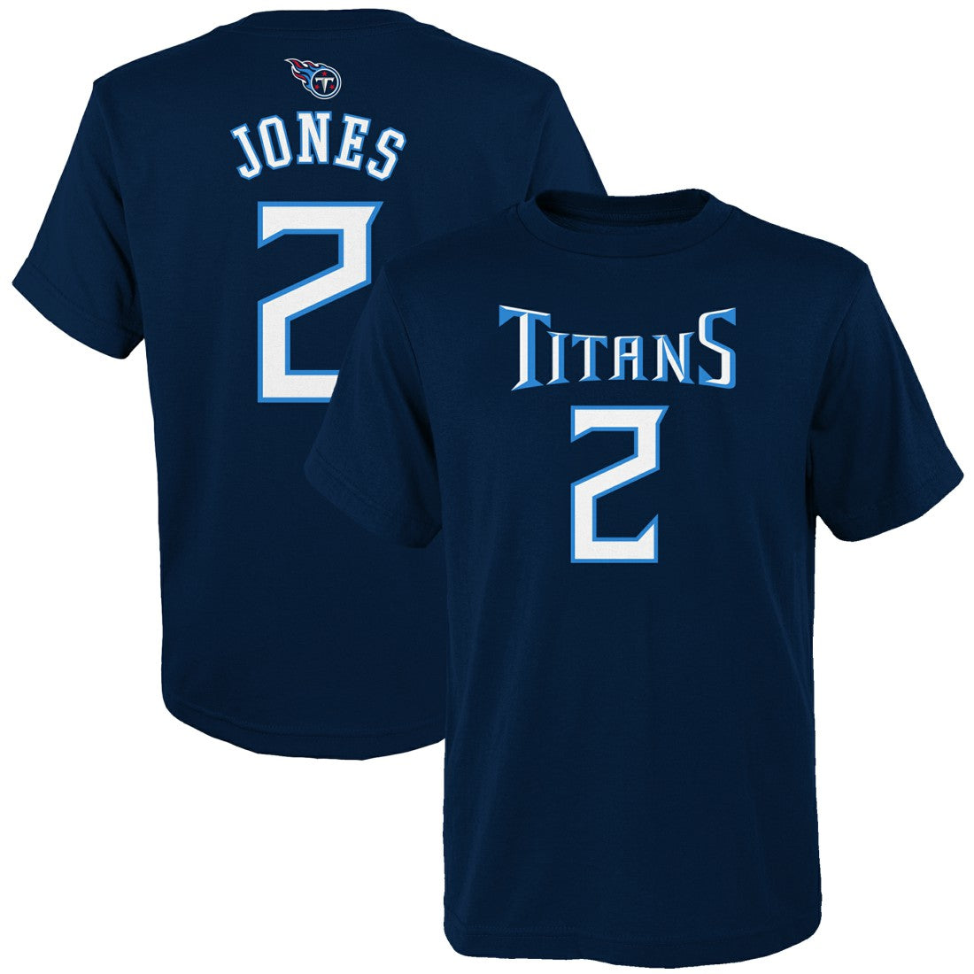 Julio Jones  Youth Mainliner Player Name & Number T-Shirt - Tennessee Titans T-shirts