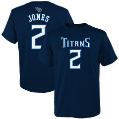 Julio Jones  Youth Mainliner Player Name & Number T-Shirt - Tennessee Titans T-shirts