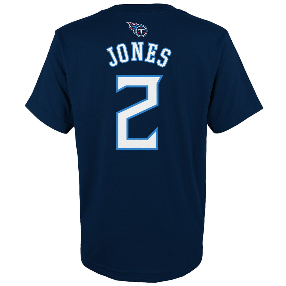 Julio Jones  Youth Mainliner Player Name & Number T-Shirt - Tennessee Titans T-shirts