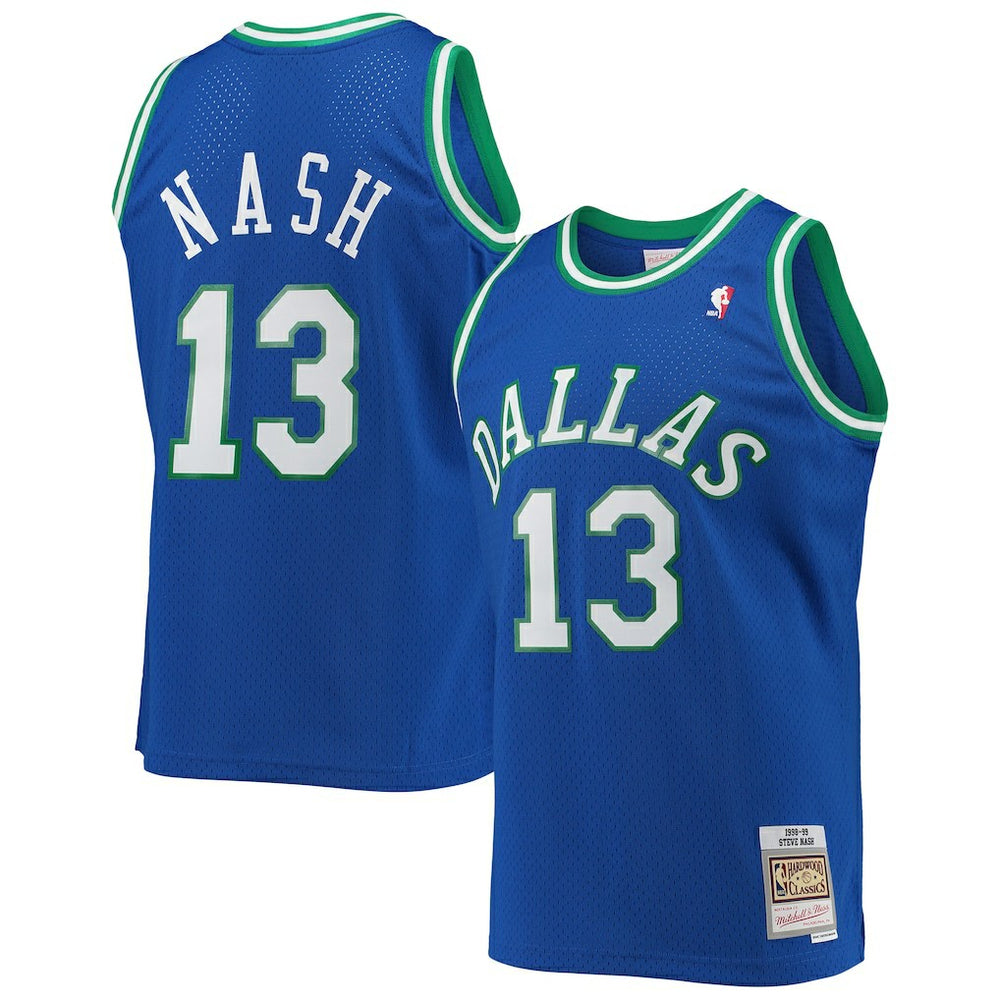 Mitchell & Ness Steve Nash Dallas Mavericks 1998/99 Hardwood Classics Swingman Jersey sale