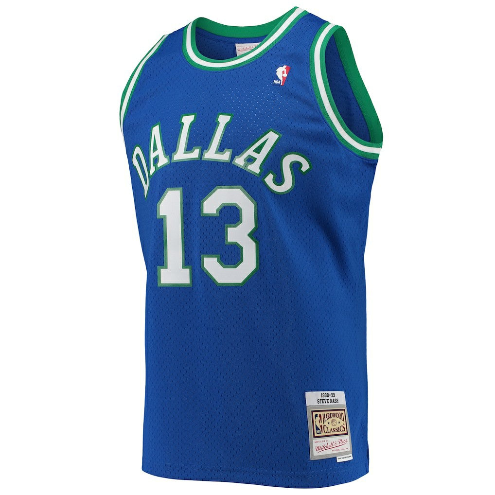 Mitchell & Ness Steve Nash Dallas Mavericks 1998/99 Hardwood Classics Swingman Jersey sale